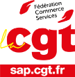 logo CGT Fédération Commerce Services